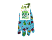 Kids Girls Boys Gardening Gloves Children's Outdoor Activity Non Slip PVC Dots