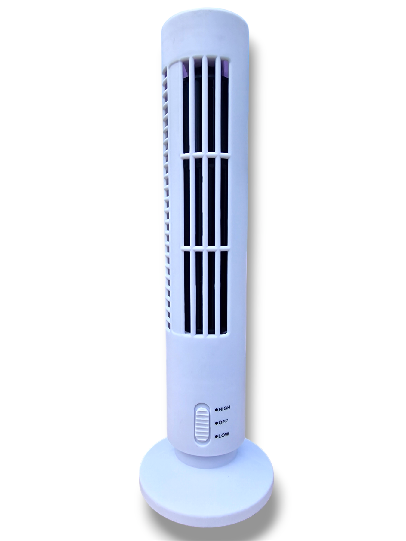 USB 2 Speed Tower Desk 33CM Electric Fan Air Conditioning Cooling Offi ...