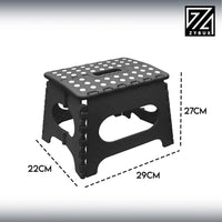 11" Medium Step Stool Folding Foldable Multi Purpose Heavy Duty Home Kitchen - ZYBUX