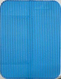 Anti Slip Absorbent Dish Drying Mat Kitchen Sink Drainer 45X35cm Blue Silicone