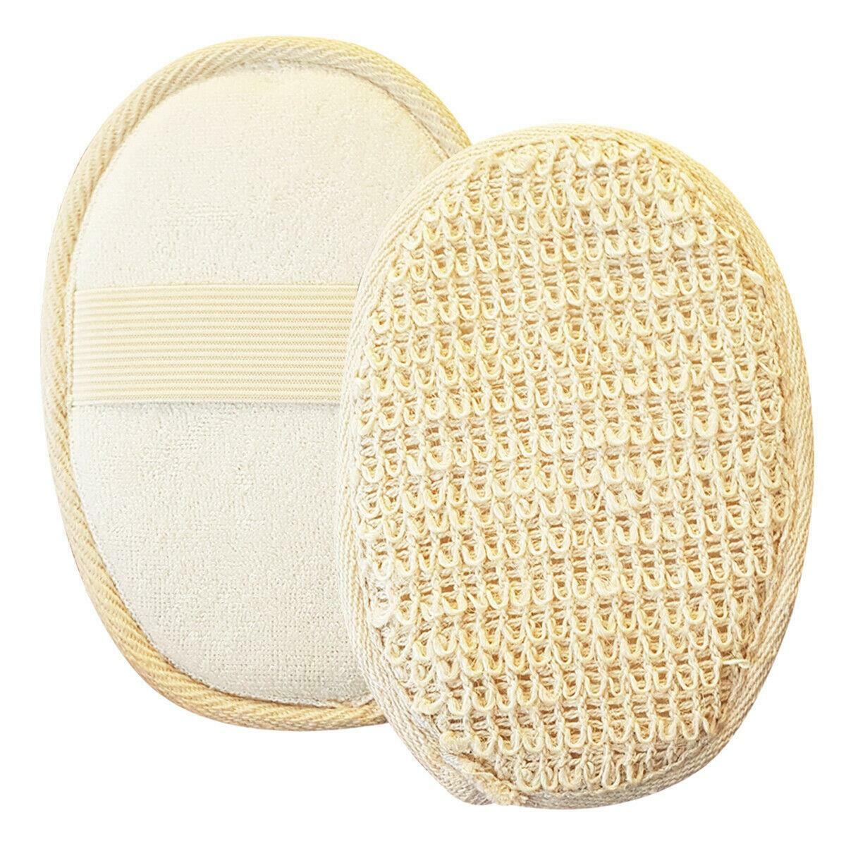 Body Scrub Pad Gentle Skin Exfoliating Bath Shower Massage Wash Sponge