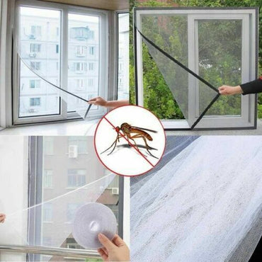 Large White Window Screen Mesh Net Bug MOSQUITO Fly Insect Moth Door Netting - ZYBUX
